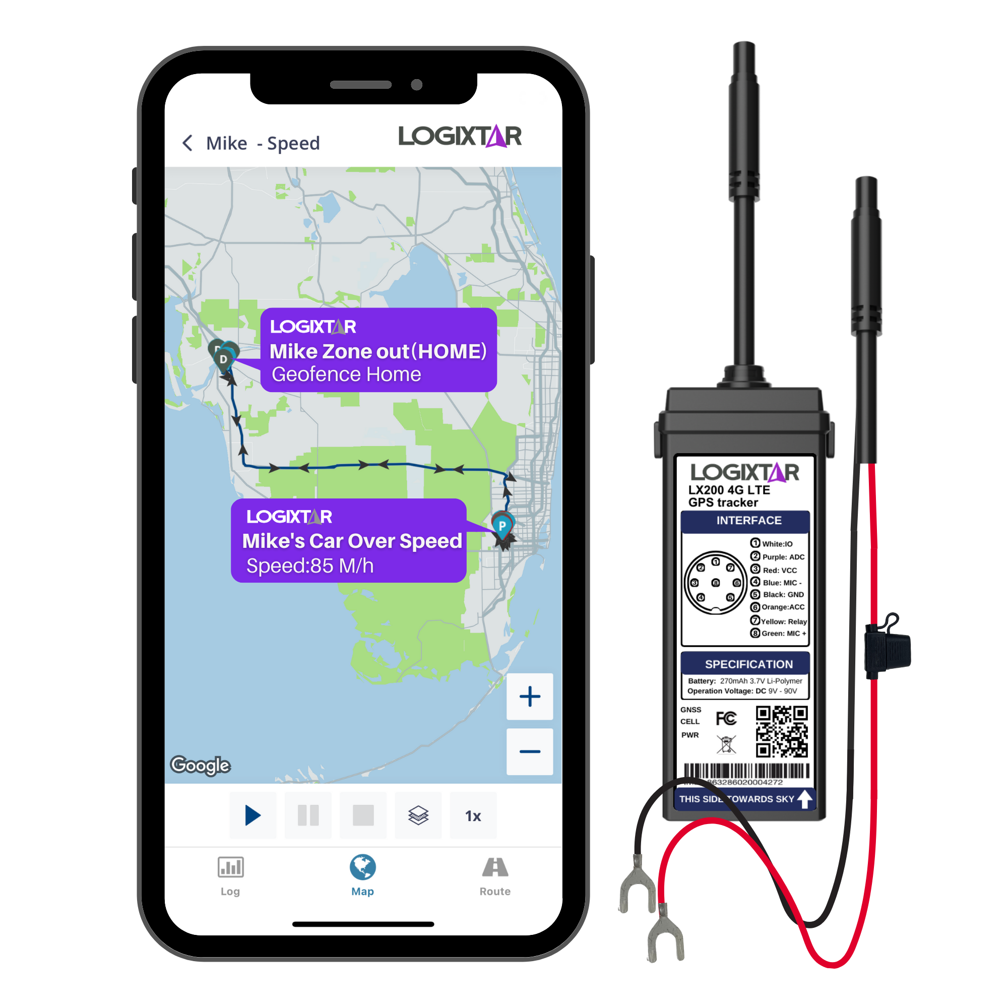 2024 LX200MB GPS tracker battery mount and really kill switch extensio