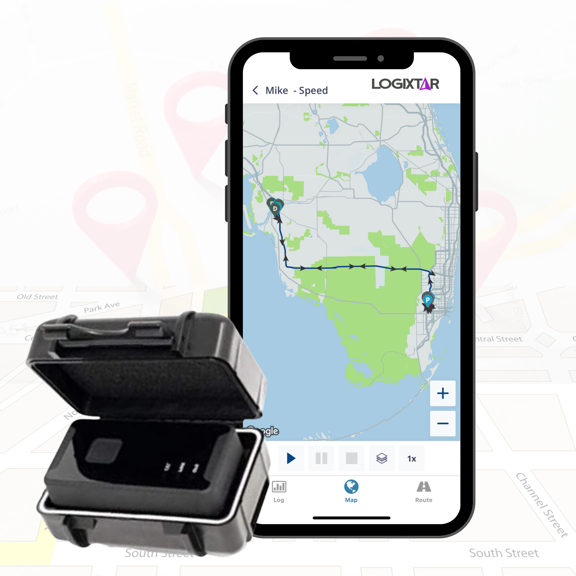 Portable Real Time Mini GPS Tracker 4G LTE Worldwide Coverage Magnet-C –  Logixtar